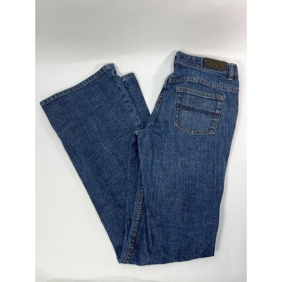 Vintage Express X2 Jeans Retro Worn In Denim Blue Express Womens Flare Jeans - Picture 2 of 7